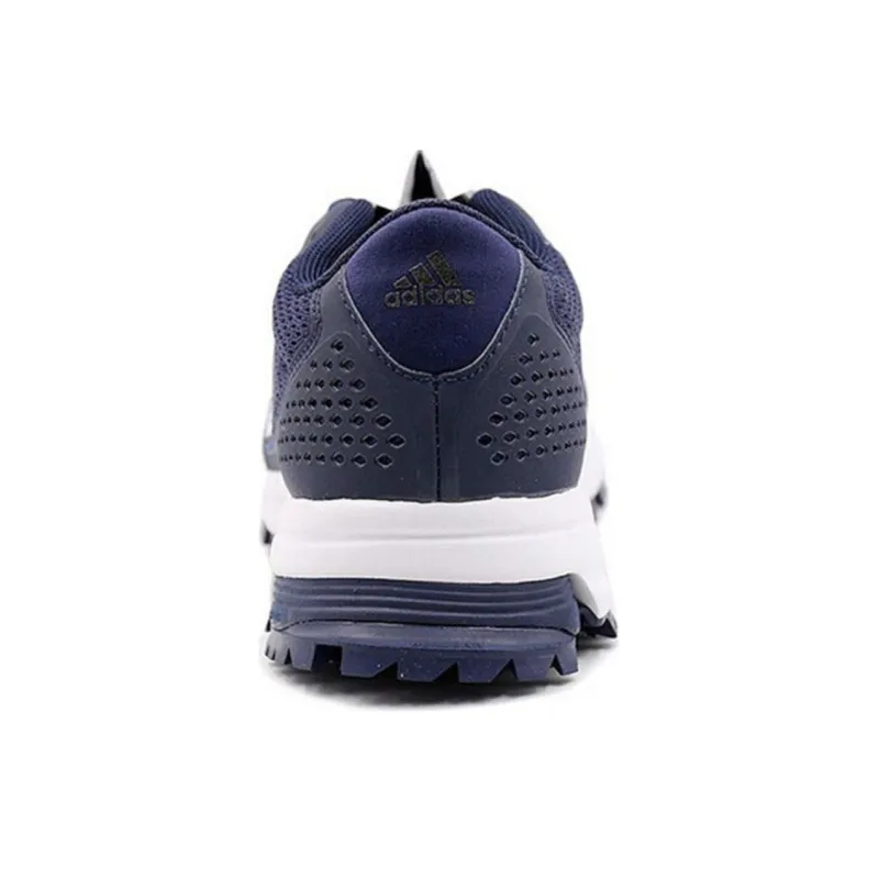 Adidas Marathon 10 Anti Slip Wear Resistant Low Top Running Shoes Men's Navy-3