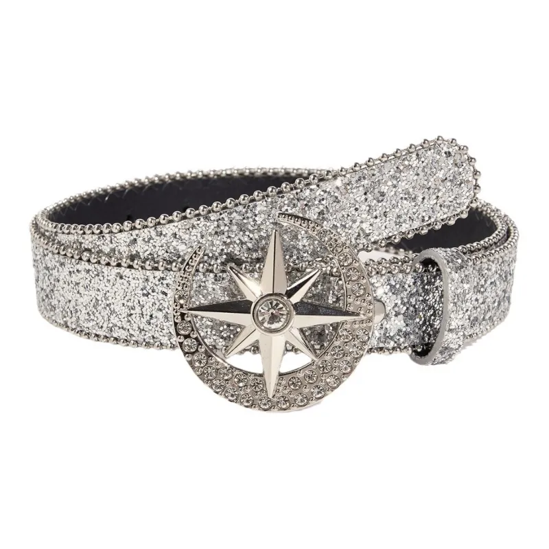 JEANSWEST PU Leather Belts Women's Width 3cm-0