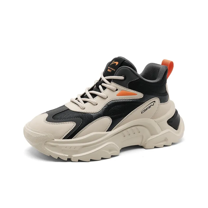 K-bird Cushioned Wear-Resistant Height Increasing High-Top Casual Shoes Men's-20