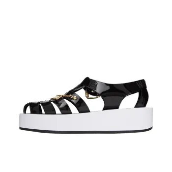 MOSCHINO Platform Charm Detailed Sandals Women's