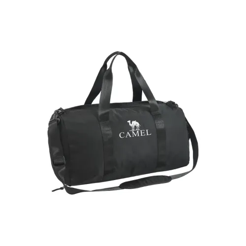 CAMEL Fabric Polyester Swim Bag Storage Bag Sports Yoga Backpack Gym Bag Large Size Unisex Black/Pink