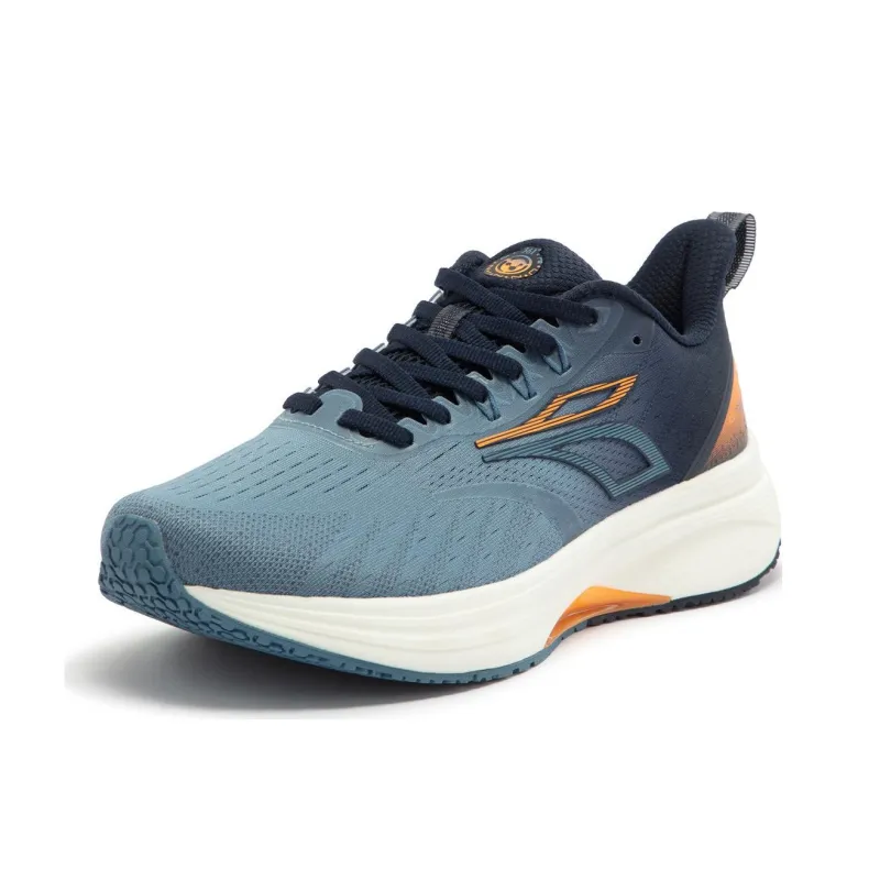 361° Titan Lite Cushioning Wear-Resistant Low-Top Casual Running Shoes Unisex Blue Orange-2