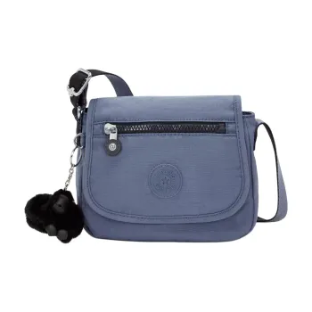 Kipling Nylon Crossbody Bag Mini Unisex Blue Lover