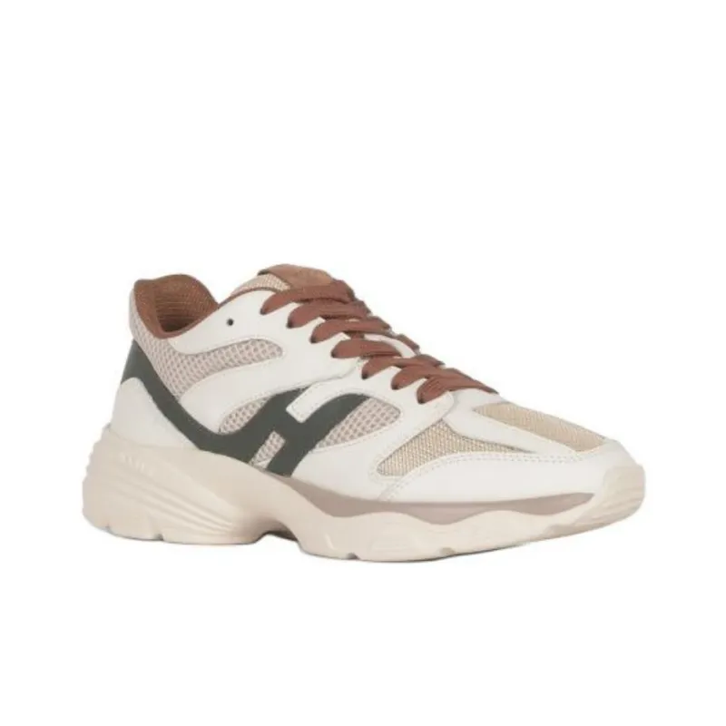 HOGAN H665 Almond Toe Lace-Up Sneakers Women's-2