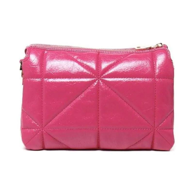 LOVE MOSCHINO Geometric Quilted Shoulder Bag-2