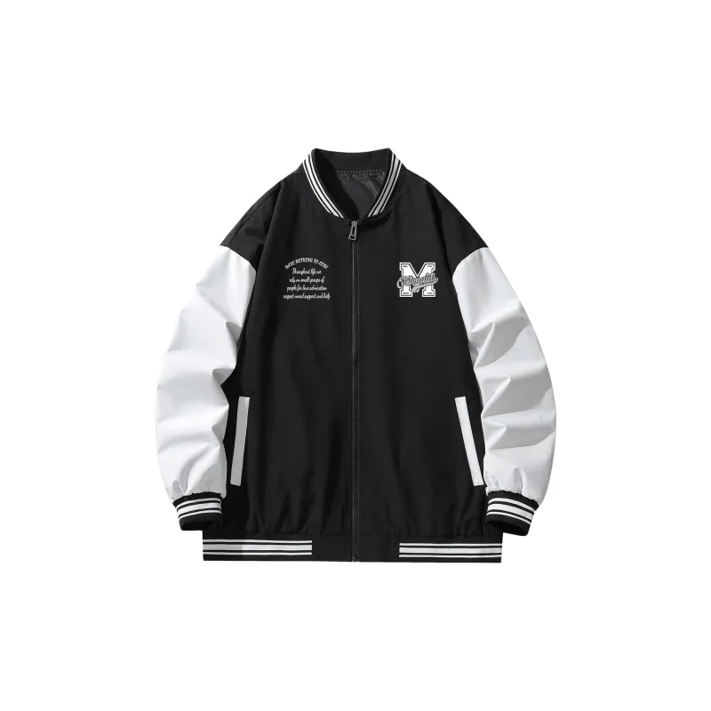 Small Columns Under The Sea Baseball Jacket Unisex-1