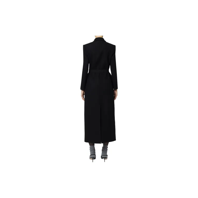 Elisabetta Franchi FW24 Coats Women's Black-2