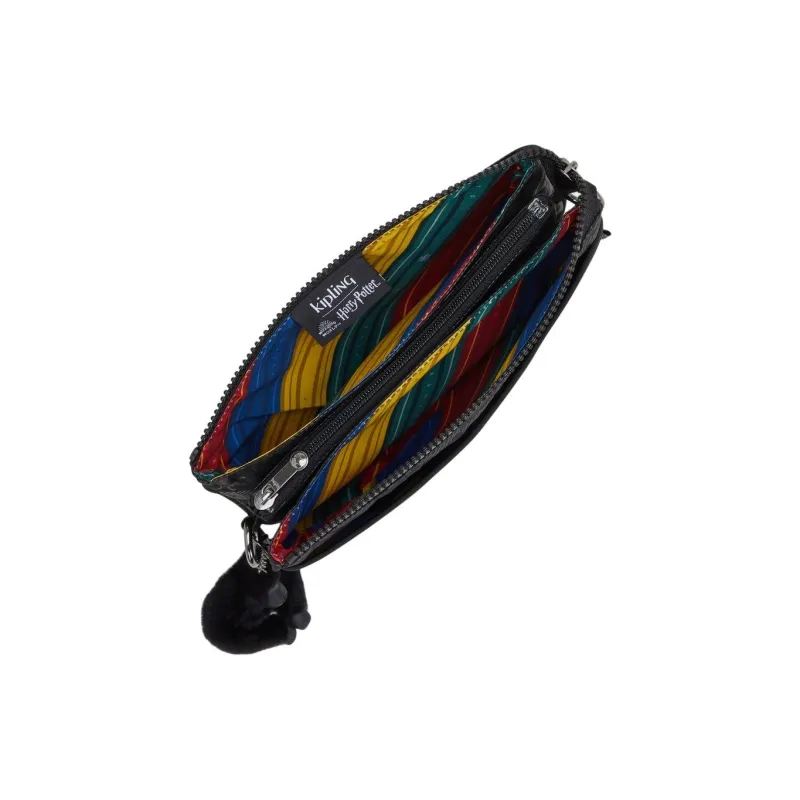 Kipling Nylon Shoulder Bag, Crossbody Bag Unisex Magic Black-3