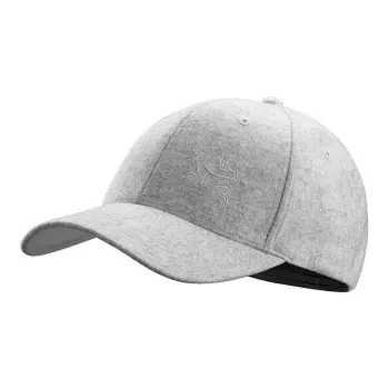 Arcteryx Wool Baseball Caps Men's Light Gray
