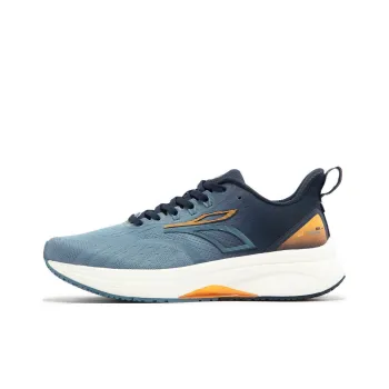 361° Titan Lite Cushioning Wear-Resistant Low-Top Casual Running Shoes Unisex Blue Orange