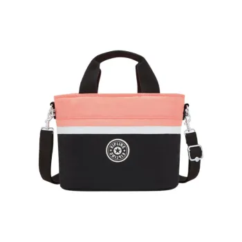 Kipling Polyamide Tote Bag, Shopping Bag, Shoulder Bag, Crossbody Bag, Handbag Small Size Unisex Canyon Black