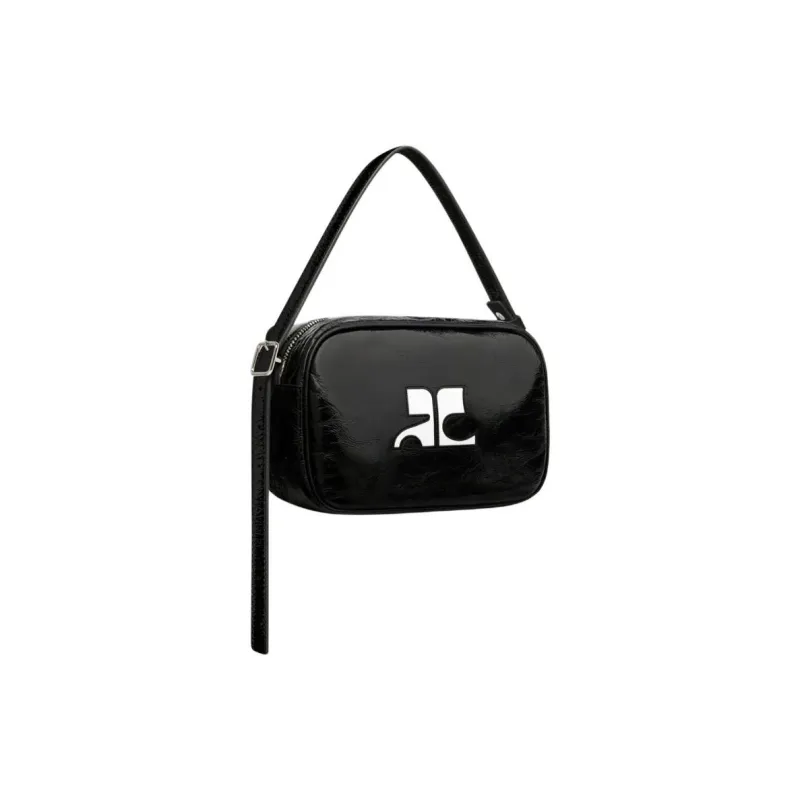 Courrèges Reedition Camera Bag 'Black'-1