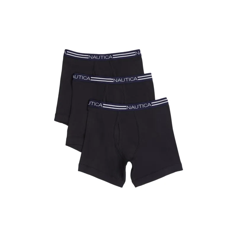 NAUTICA Underpants Men 3 Pack Black-0