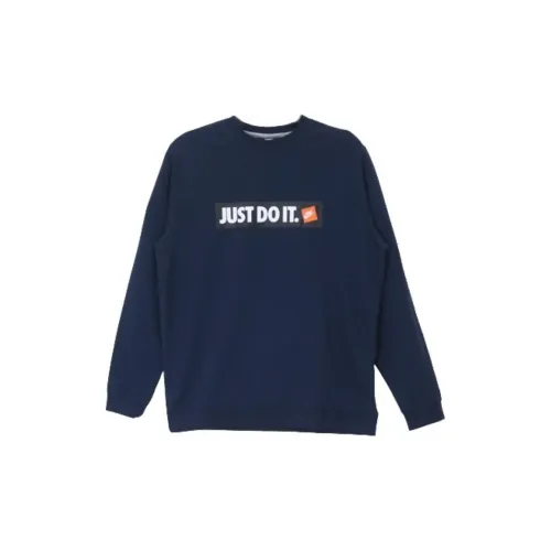 Nike Sweatshirts Men Navy Blue