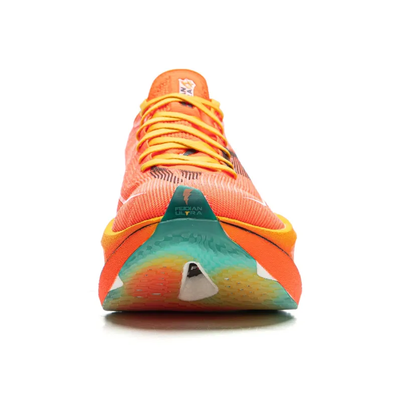 LINING Feidian 4 Ultra Running Shoes Unisex Low Top Neon Vibrant Orange-4