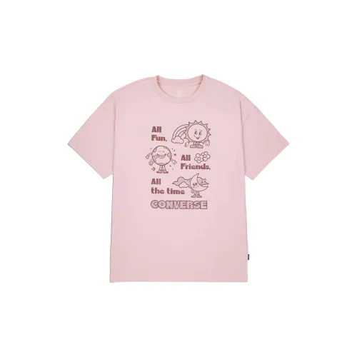 Converse T-Shirts Women's Pink