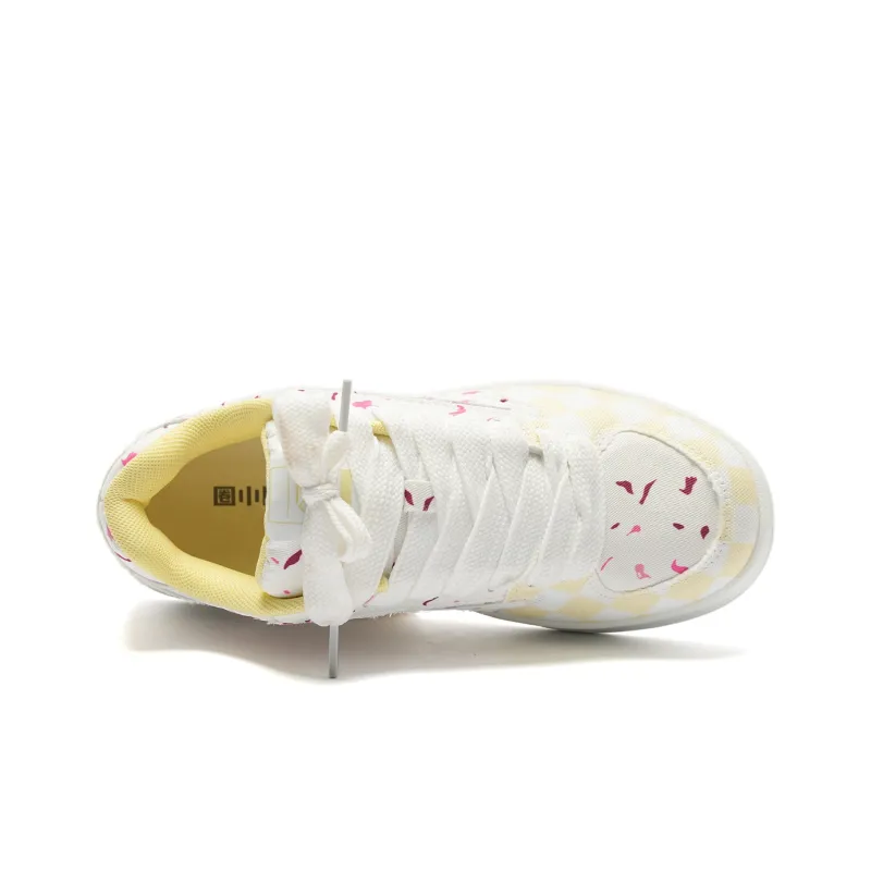 Circle Small Coverage Balance Breathable Low Top Skateboard Shoes Unisex Mismatched Lightning-3
