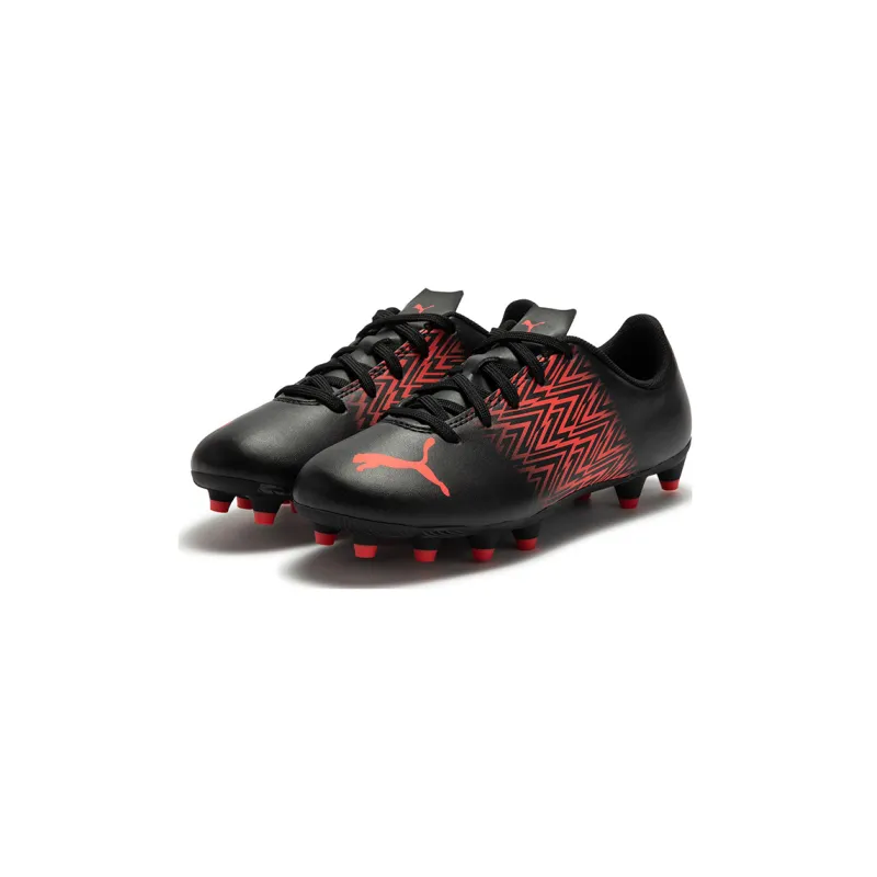 Puma Tacto FG/AG Soccer Cleats JR 'Black Sunblaze' GS-2