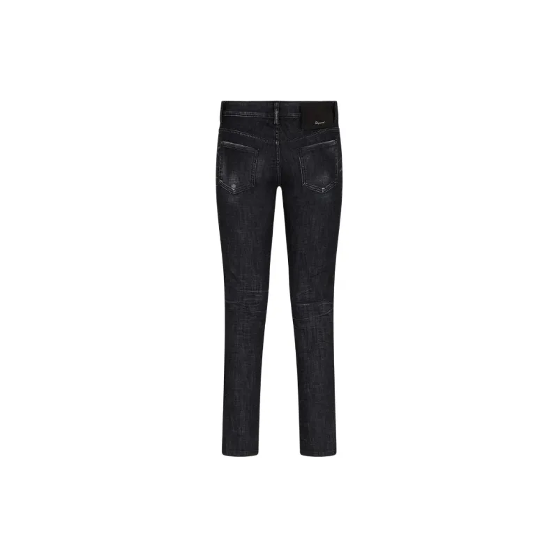 DSQUARED 2 Logo Patch Skinny Jeans-1