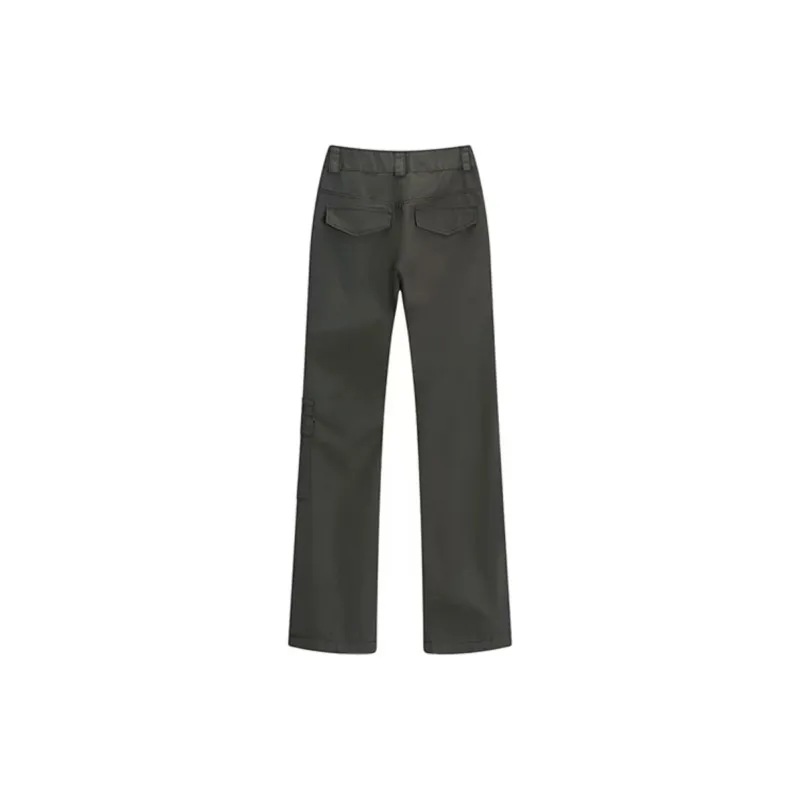 Incolore Cargo Pants Women's Dark Gray-1