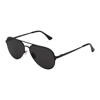 Retrosuperfuture Stainless Steel Aviator Sunglasses Unisex Black