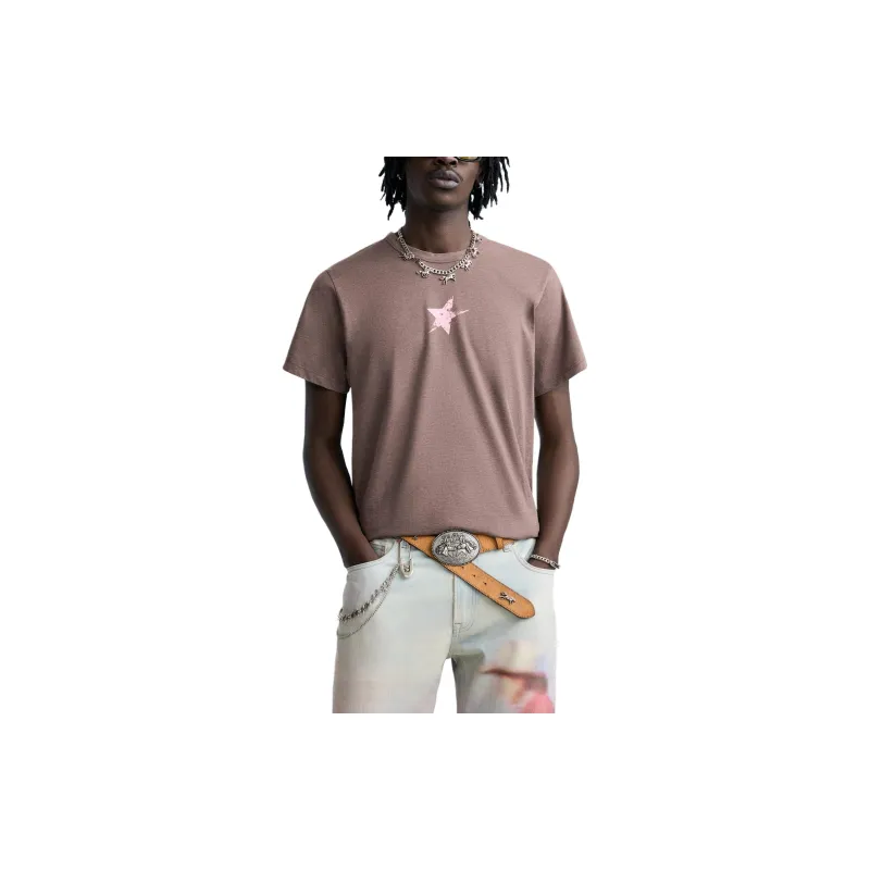 ZARA x Two Jeys T-Shirt Men's Deep Eggplant Color-2