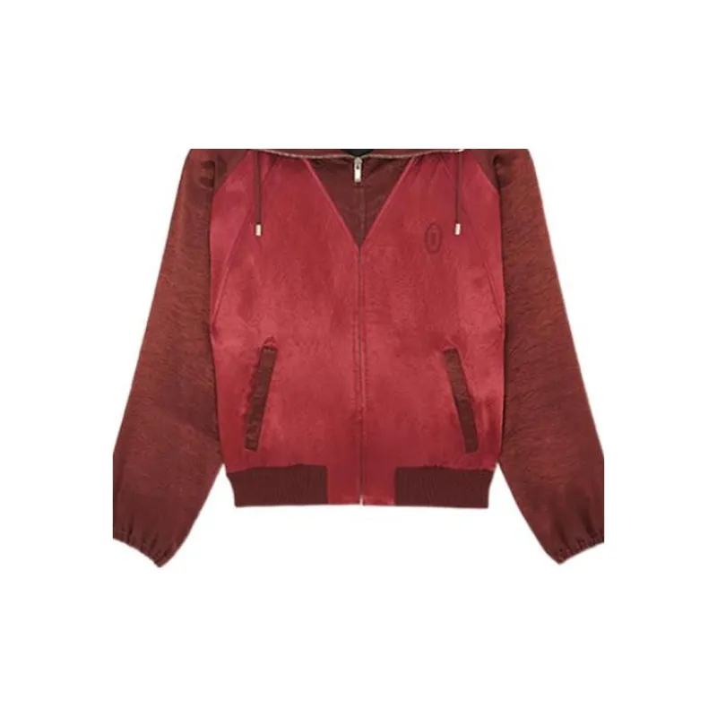 SAINT LAURENT FW22 Jackets & Coats Men's Burgundy-5