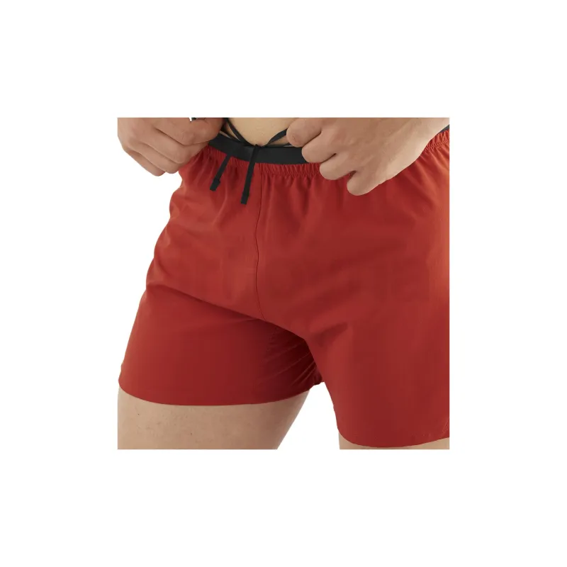 SALOMON Cross 5 Casual Shorts Men's Red-3