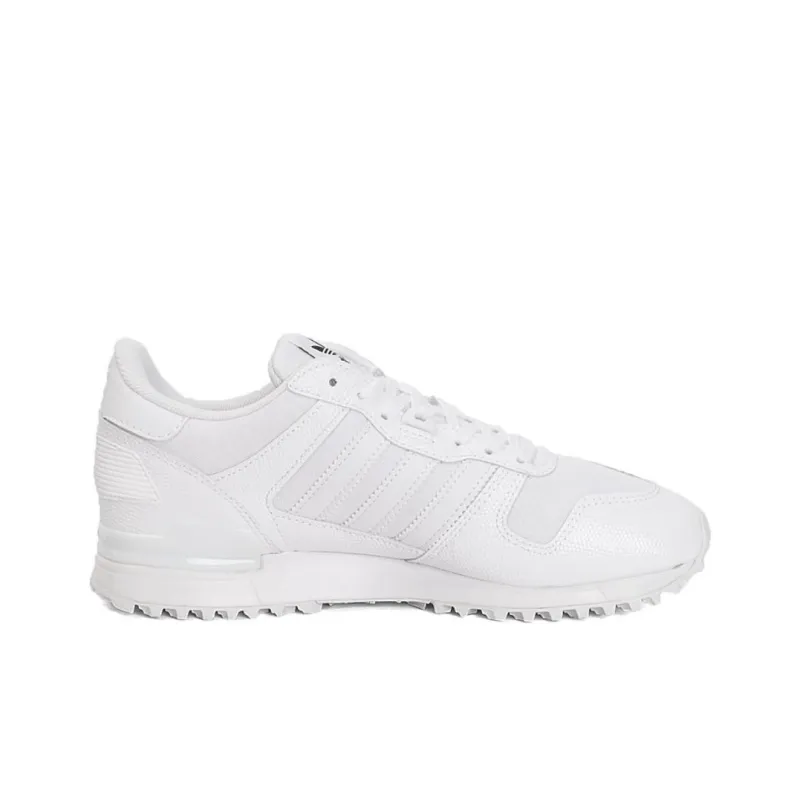 Adidas Originals ZX 700 Anti Slip Wear Resistant Low Top Casual Shoes Women's White-1