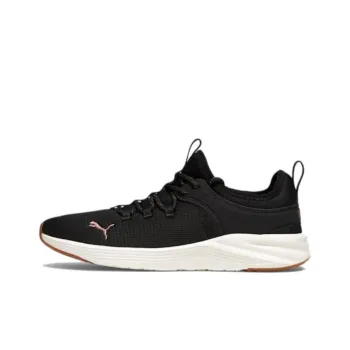 PUMA Slip Resistant And Breathable Low Top Training Shoes Women's Black White