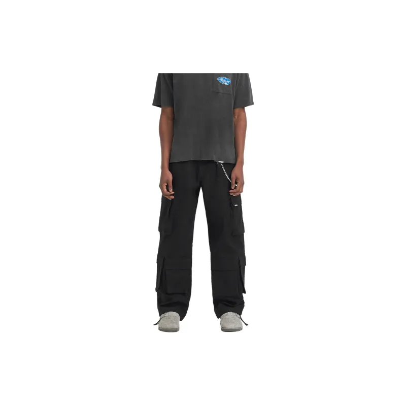 REPRESENT High Waist Straight Leg Cargo Pants-7