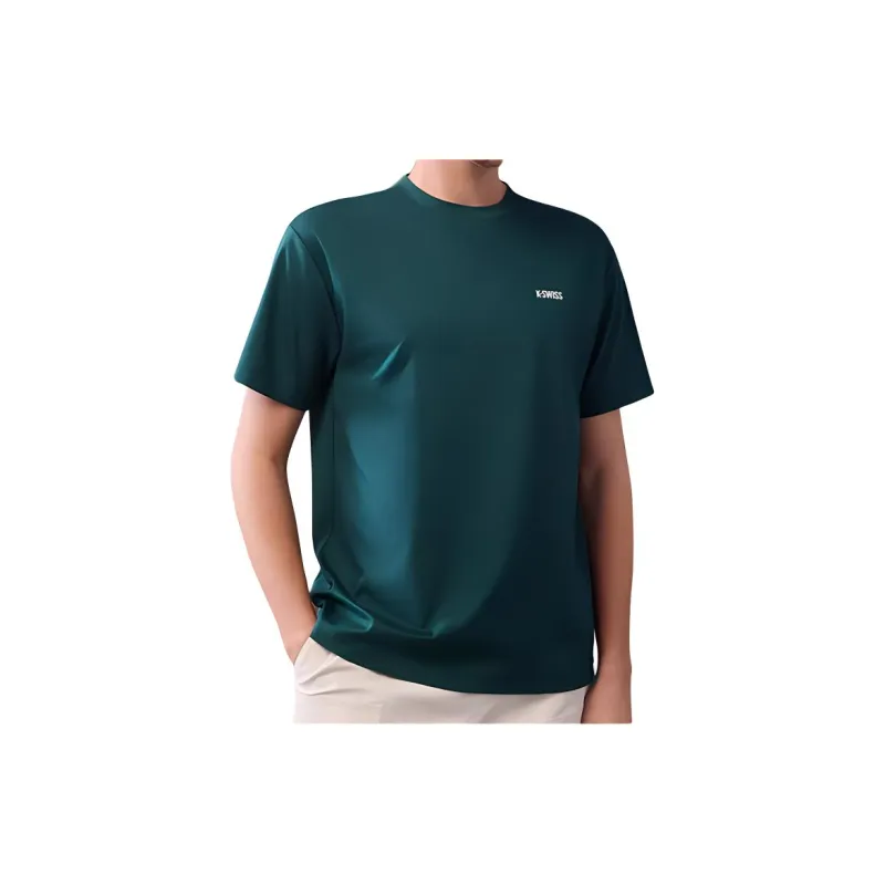 K·SWISS T Shirts Men Fir Green-3