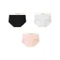 Elegant Black+Heather Gray+Coral Pink