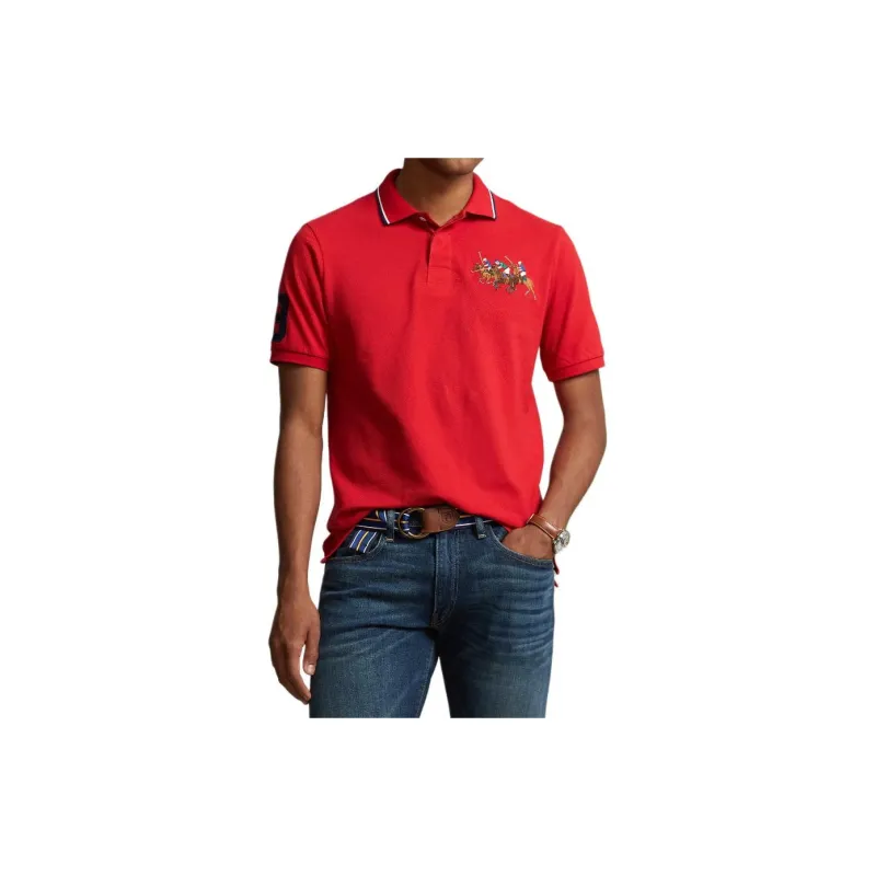 Polo Ralph Lauren Triple Pony Cotton Polo Shirt-3