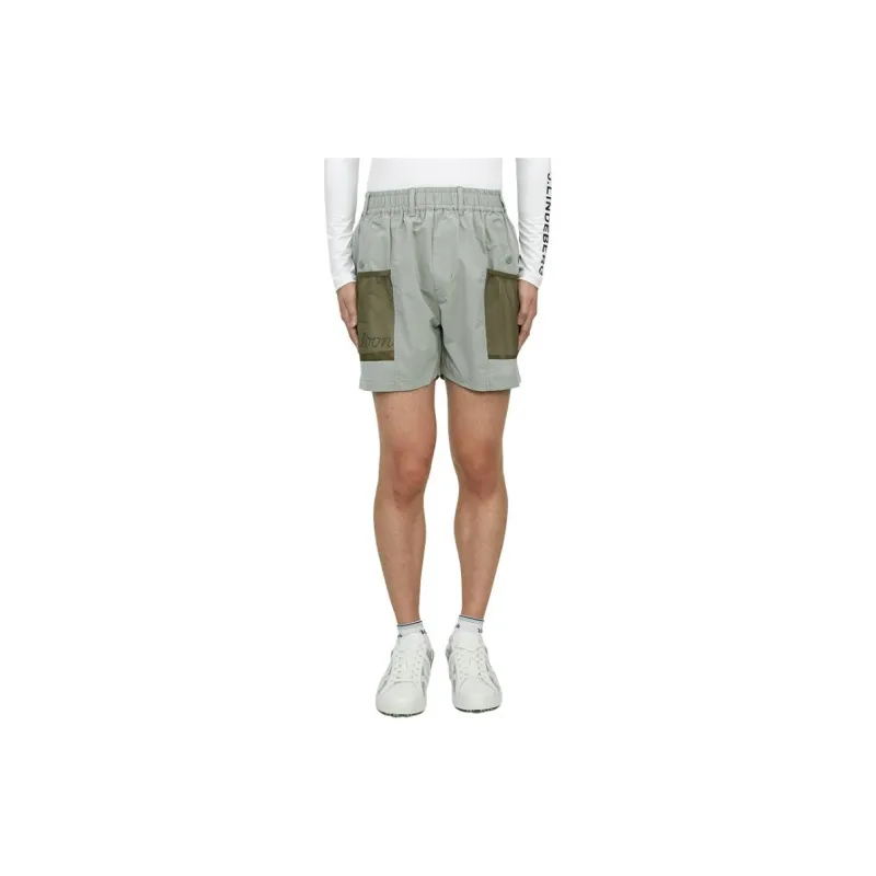 Malbon Golf Casual Shorts Men's Khaki-2