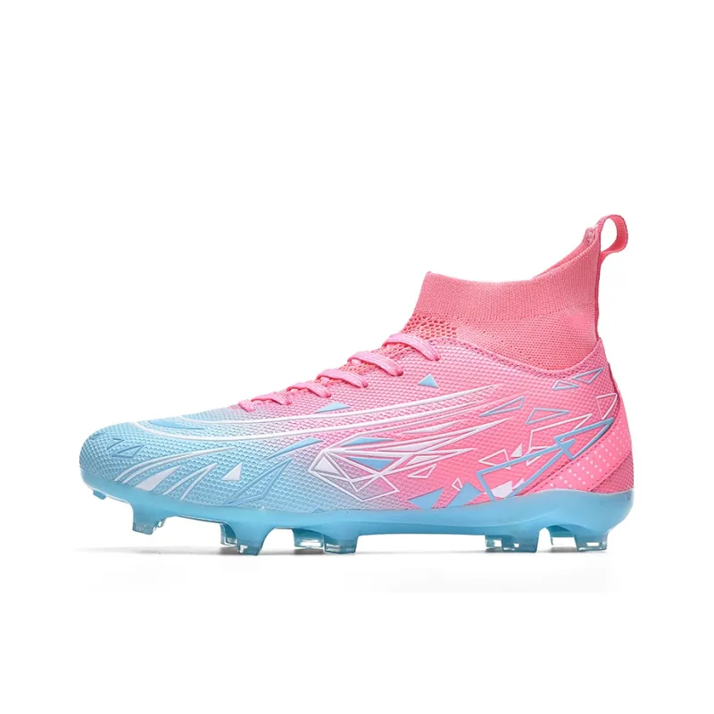 Kuding FG Rubber Long Studs Natural Ground Coverage Slip-Resistant Impact-Resistant Soccer Shoes Unisex-0
