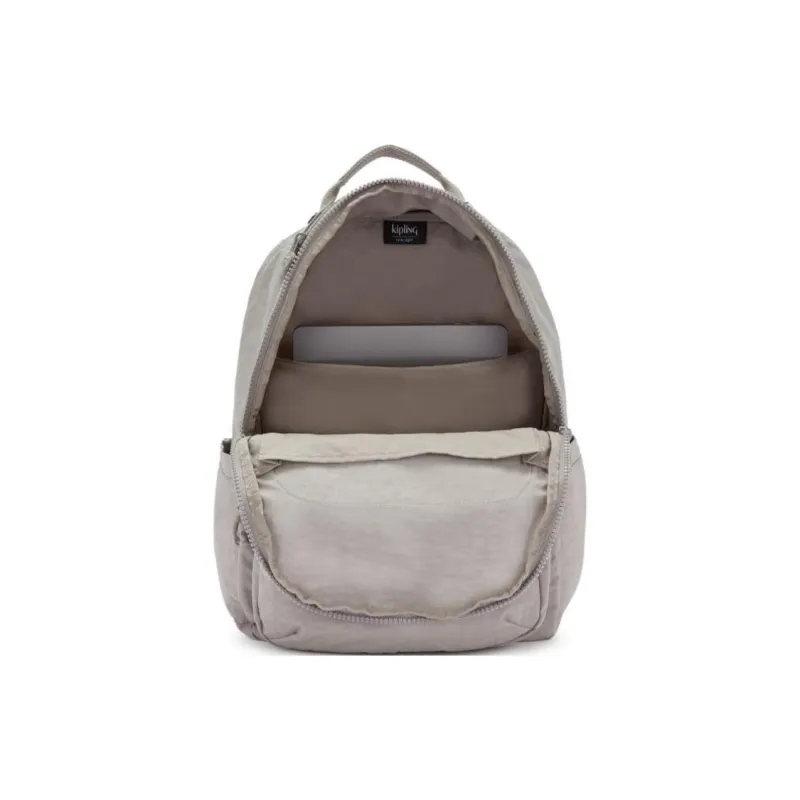 Kipling Polyamide Backpack Unisex Gray-3
