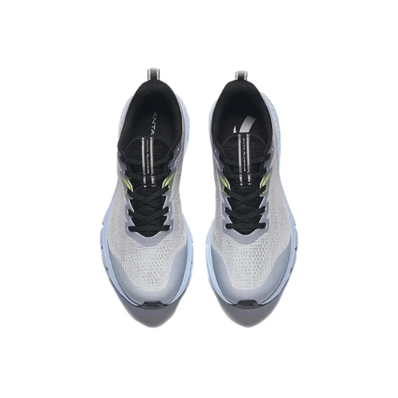 CHAOJIANTA Slip Resistant, Abrasion Resistant, Breathable Low Top Casual Running Shoes Men's Gray Blue-2