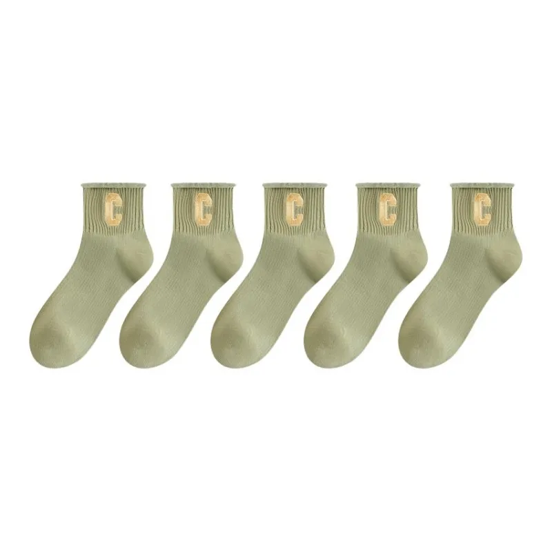 ROBINHOOD Mid Calf Socks Women's 5 Pack-20