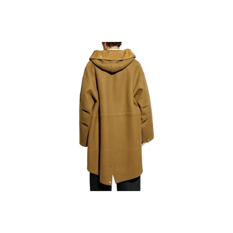 JIL SANDER + High Low Hem Coat-2