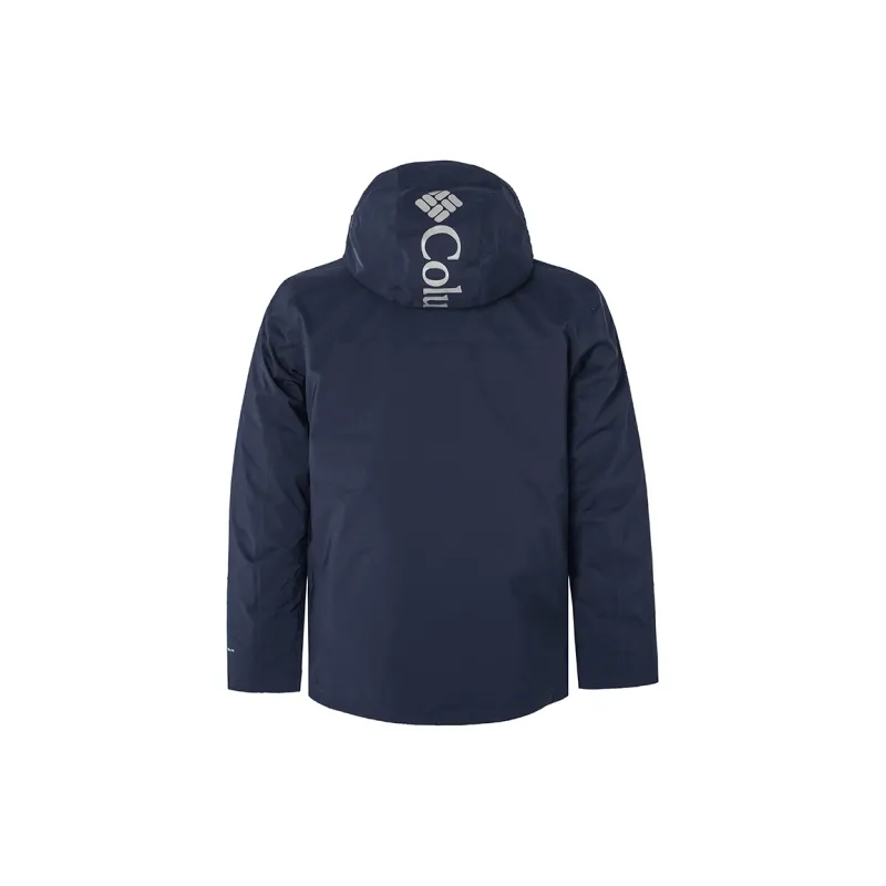 Columbia City Outdoor Collection Windbreaker Jacket Men's Navy Blue-1