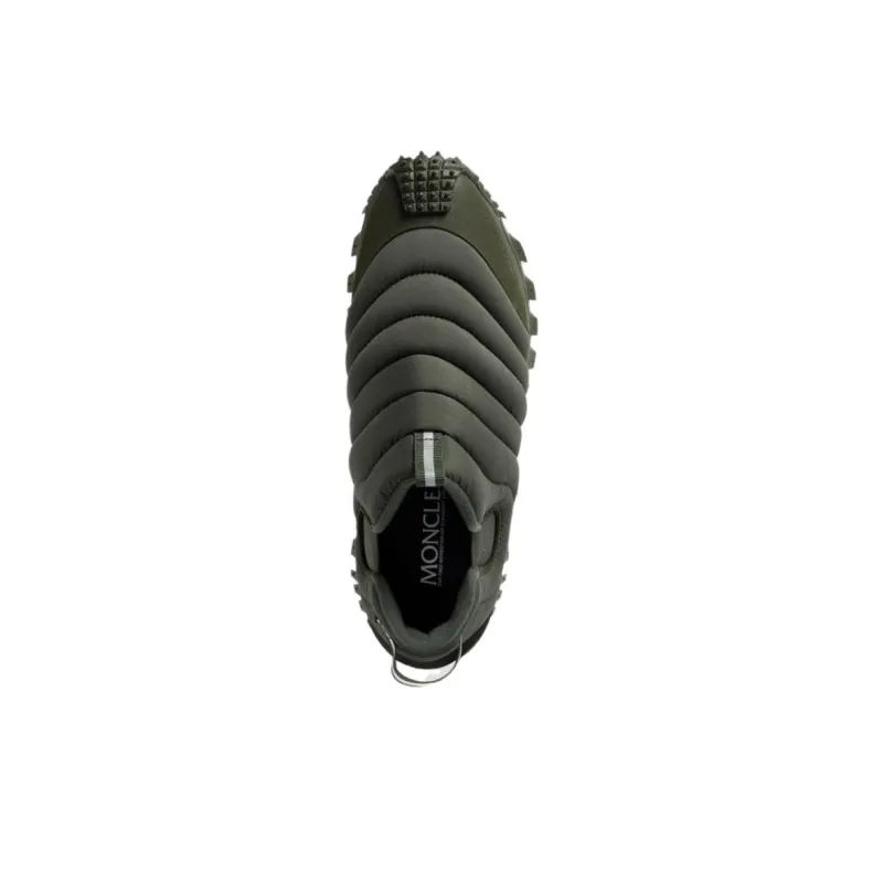 Moncler Trailgrip Après Low Top Casual Shoes Men's Green-2