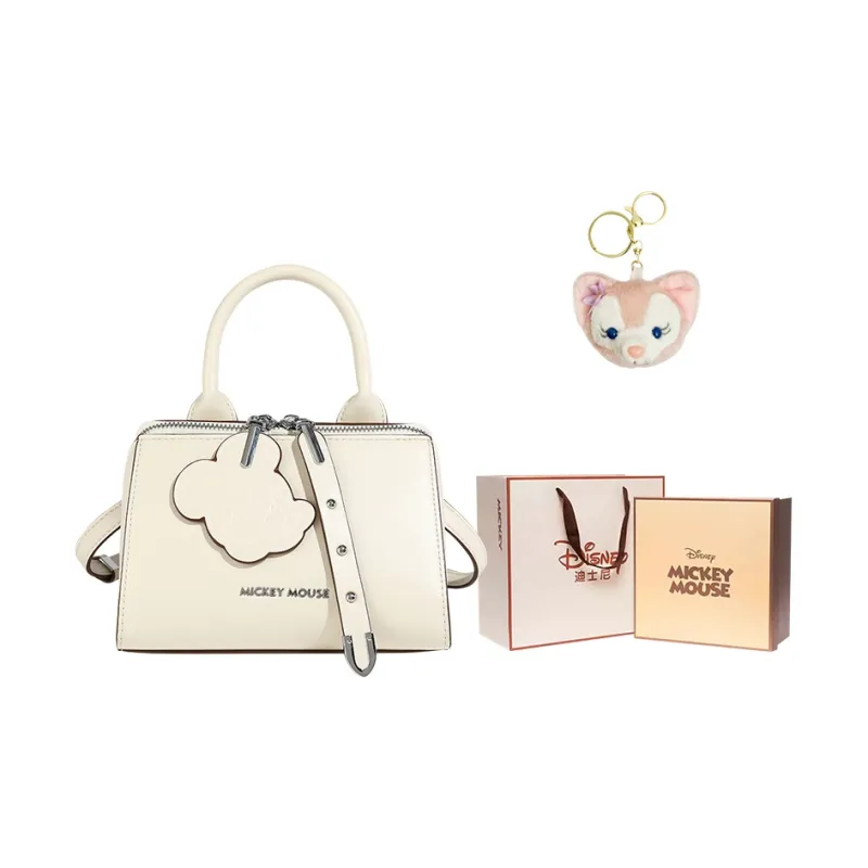 Disney Mickey Series PU Handbag Shoulder Bag Crossbody Bag Regular Women's Black/Ecru-8