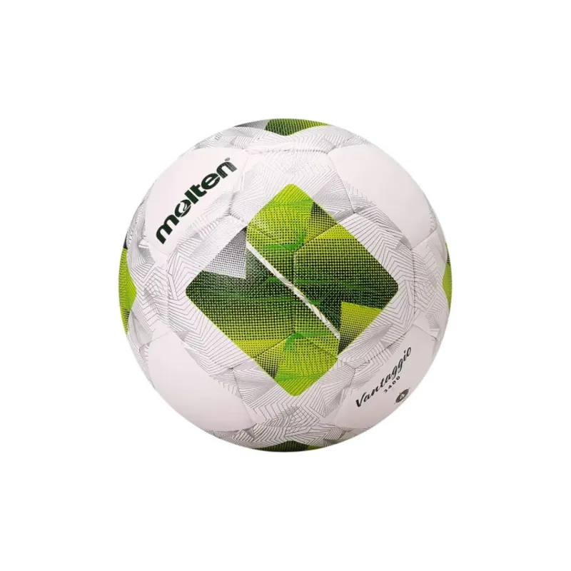 Molten Size 4 Soccer PU Machine Stitched Soccer Ball Unisex White Green-1
