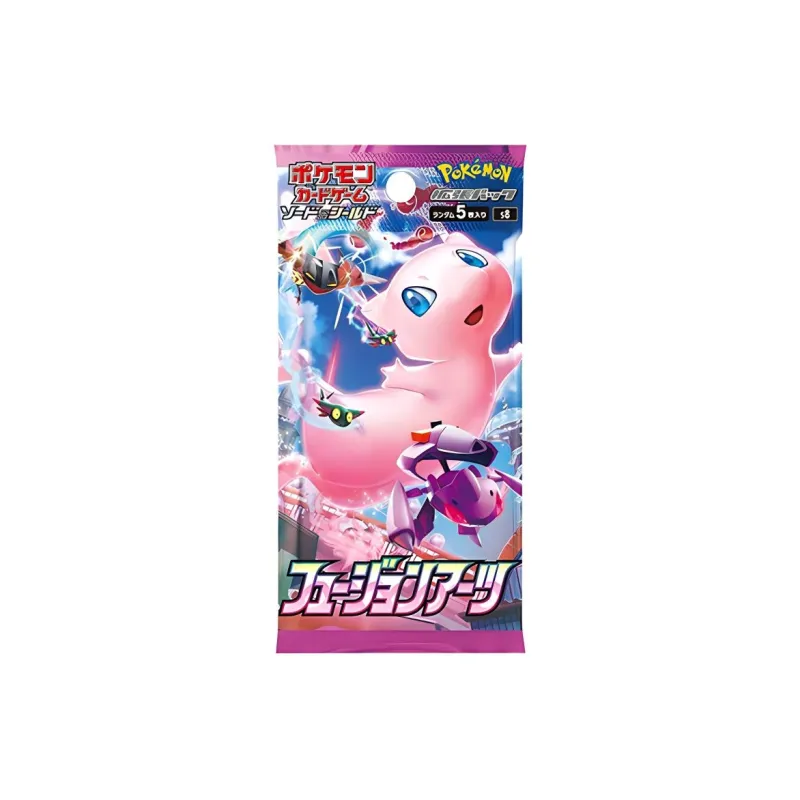 Pokemon Pokémon Tcg Sword & Shield Expansion Pack Fusion Arts Box Japanese 2x Lot-2