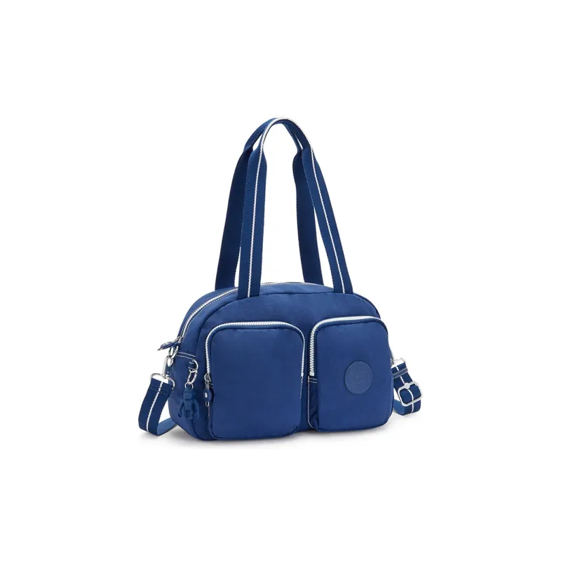 Kipling Nylon Portable Crossbody Bag, Shoulder Bag Medium Size Unisex Blue-1