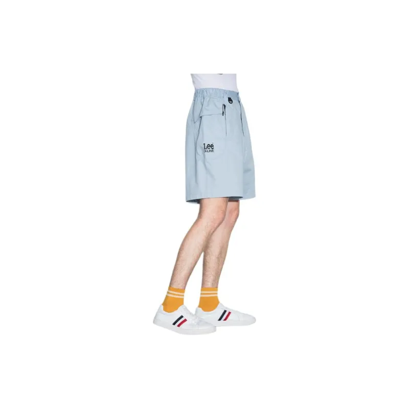 Lee Casual Shorts Men Blue-4