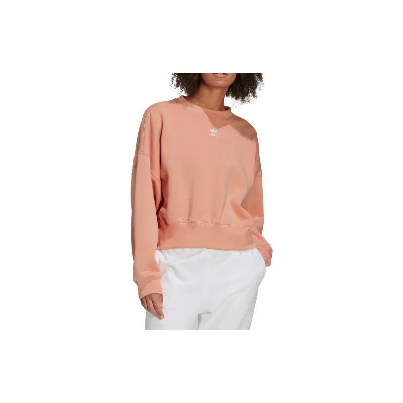 Adidas Originals Adicolor Essentials Sweatshirt Women's Red Pink-1