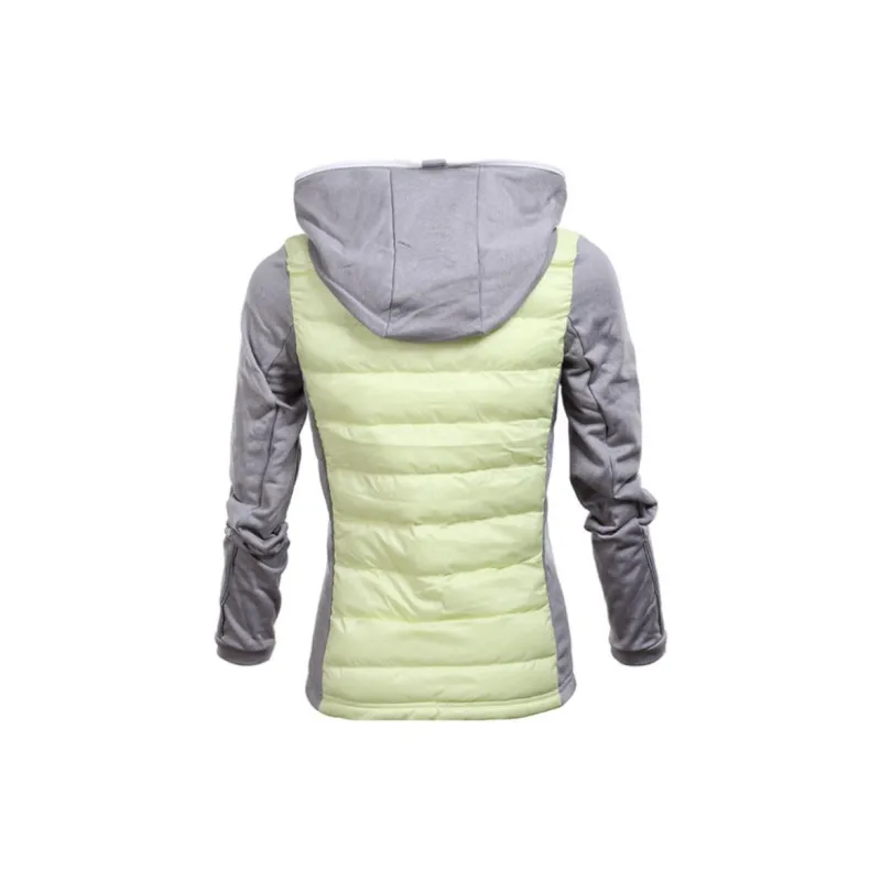 Adidas Puffer Jacket Women's Yellow-1