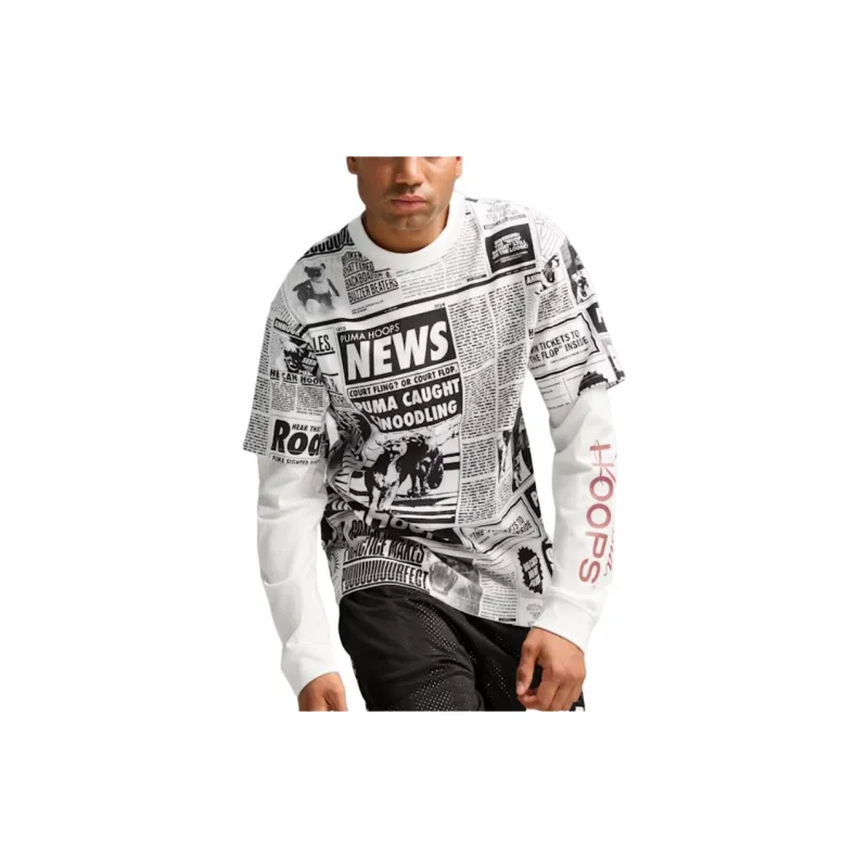 PUMA Media Day Long Sleeve Men's Basketball Tee-2